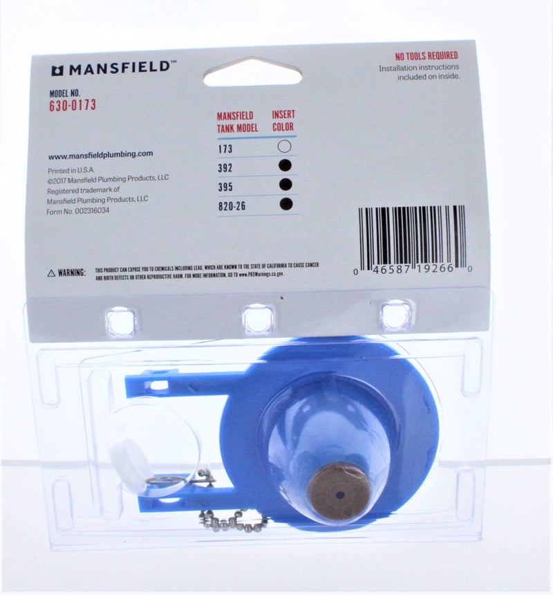 Mansfield UNIV Flapper KIT 2" MfrPartNo 630-0173 - Image 2
